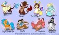 Yaoifairy's Characters by MainStreetBlvd