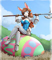Armored Easterbun by OtakuAP