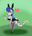 Easter 2021 - Sexy Bunny Lizard Bluebell