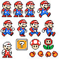 Super Mario Sprites (MM Style)
