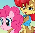 Pinkie Pie and Sally Acorn