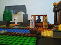 Lego Minecraft MOC- Traveling Trader/Mine WIP