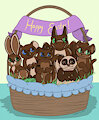 A furry Easter Basket