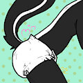 Skunk butt! by Mitsuh