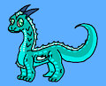 blue square dot dragon oc req