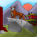 Tiger's Roar by TessyFloof