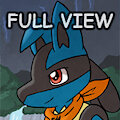 [Commission] Lucario the Guardian