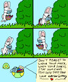 easter stay safe comic