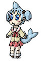 Mio Nichijou shark cross