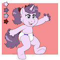 Jewelia the Pony NEW LOOK -By NazzNikoNanuke-
