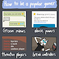 How To Be A Popular Gamer