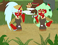 Scanty and Kneesock on Wumpa Islands