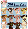 OTA : Lion Cubs!!! OPEN by TheLittleShapeshifter