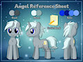 [Commission] Angel Reference Sheet by Veemonsito
