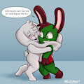 Hugs.. with some humor by eeveefan