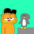 Garfield and the Penguin