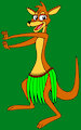Hula Dancing Kangaroo