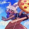 #37 - Cute and Clumsy Skydiving Pizza Delivery