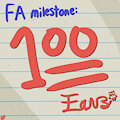 FA Milestone: 100 Favs! by VoidNameDude