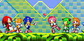 Team Sonic meet Team Girlfriend