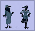 Raven flapper by ZlobniiLelik