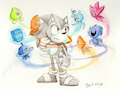 Sonic Colors - Inktober 2020 Day 2: Wisp by Zero999exe
