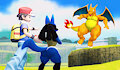 Pokemon Battle! by RoyThePichu