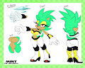 Mint the Hedgehog - Reference