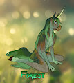 Junicorn - #6 - Forest (Sold) by Ainsley