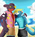 Beach visit in Galar [3/5]