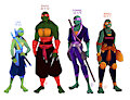 TMNT Legacy: character line ups.