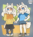 The twins new clothes