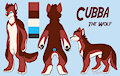 Cubba the Red Wolf - Character Sheet by Cubba
