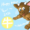 Happy New Year 2021 by hakubara