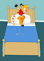 Bed Jumping Otter -By NazzNikoNanuke-