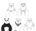Bear folks cosplay