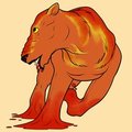 Molten Bear by lionsilverwolf