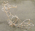 Wire seahorse by floppybelly