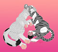 Big kitties (commission)