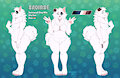 Saorise reference sheet (commission)