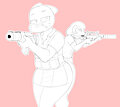 MOMS WITH guns by zambs