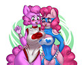BG and Pinkie by Ranillopa