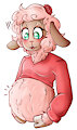Preggy Pink Sheep! by LemmytheLamb
