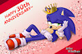 Happy 30th Anniversary Sonic! by MissWinther