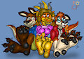 Long footed Dergy Gal And the Roos