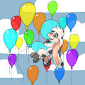 kit ballooney birthday!