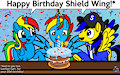 Shield Wing's birthday cake
