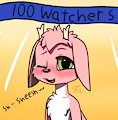 100 watchers by FawningAdoration