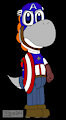 Captain American Yoshi by FosterLightdweller