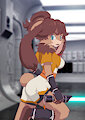 StarWars Visions Bunny Character by ZaroHidehire